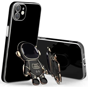 iPhone 11 Kılıf Astronot Seri Stant Silikon Kapak