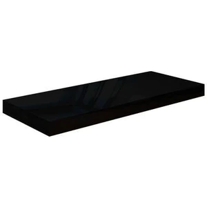 T. Concept Dekoratif, Dikdörtgen Duvar Köşe Rafı Siyah 60 cm