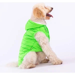 Railway Neon Green Su Geçirmez Orta-Büyük Irk Köpek Yelek Yağmurluk