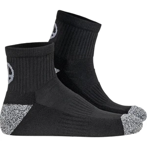 Oil Company Dört Mevsim Siyah  Patik Çorap Unisex Coolmax