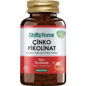 Aksu Vital Shiffa Home Çinko Pikolinat 60 Tablet