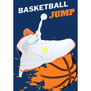 Kidessa 1755-29196 Ultra Hafif Anatomik Tabanlı Çocuk Basketbol Ayakkabısı - NKT01755-BEYAZ-34