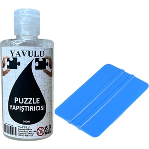 Puzzle Yapıştırıcısı / Puzzle Koruyucusu / Puzzle Tutkalı (Şeffaf) 100 ml  ve Ragle