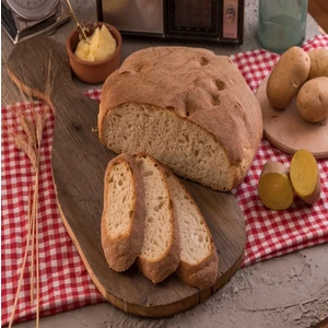 Yörem Afyon Meşhur Afyon Odun Ateşinde Pişirilmiş Geleneksel Ekşi Mayalı Patatesli Köy Ekmeği 1,5kg | 2 Adet