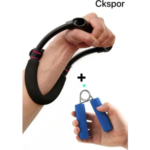 CK Spor Ckspor Wrist Bilek Ön Kol Güçlendirme Aleti ve El Yayı El Kol Bilek Kas Yapma Seti