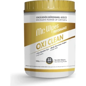 Mr. Wıpes Performans Oxı Clean Leke Cıkarıcı 1000 G