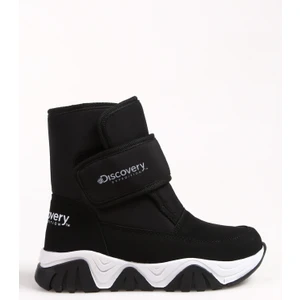 Discovery Expedition Siyah Erkek Çocuk Kar Botu Frıbord-B