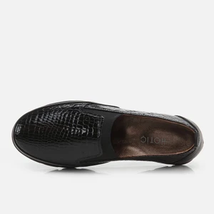 01AYH276900A100  Deri Siyah Kadın Loafer