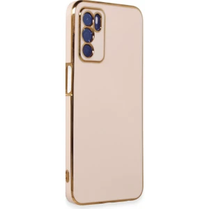 Oppo A16 Kılıf Olive Plated Pembe