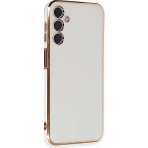 Samsung Galaxy A24 Kılıf Olive Plated Beyaz
