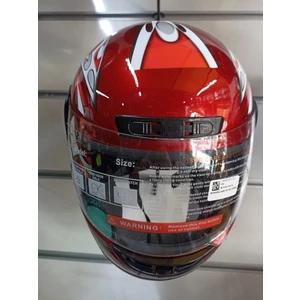 829 Kapalı Kask Tek Ebat Kırmızı