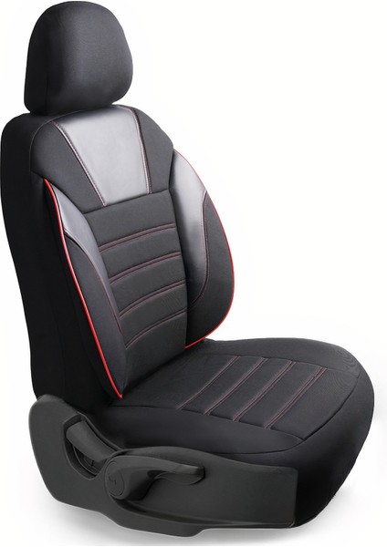 Fiat Albea Uyumlu Özel Tasarım Oto Koltuk Kılıfı Seti Simple