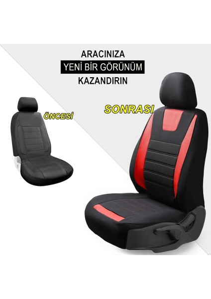 Suzuki Swift Uyumlu Özel Tasarım Oto Koltuk Kılıfı Seti Maxy Ks