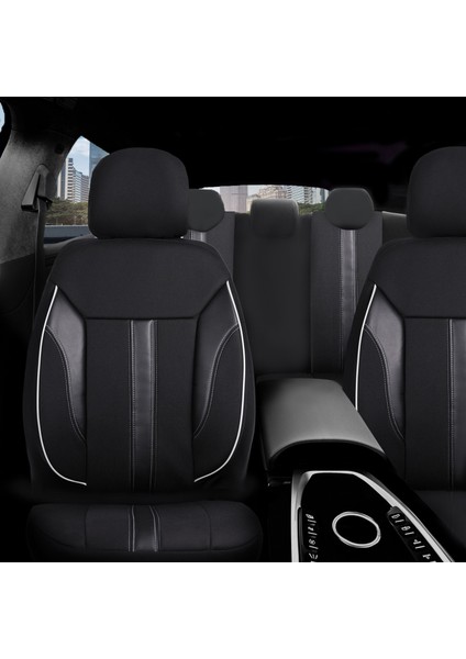 Renault Clio 2 Uyumlu Özel Tasarım Oto Koltuk Kılıfı Seti Classy