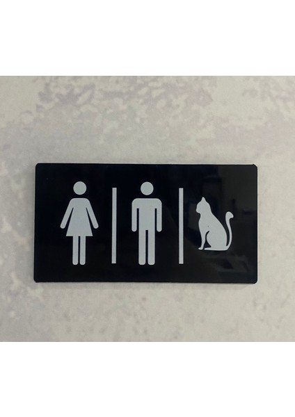 Özel Seri Wc Yönlendirme Tabelası