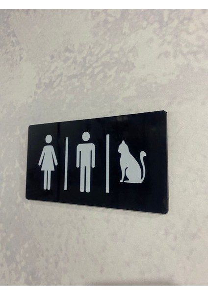 Özel Seri Wc Yönlendirme Tabelası