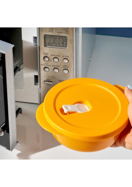 Micro Oval Kap 600ML Papaya