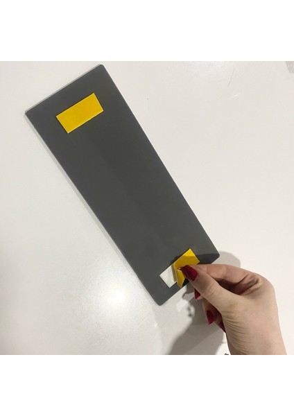 Dekoratif Aynalı Kapı Tabelası Pleksi- Wc Tabelası Gold fırsatları