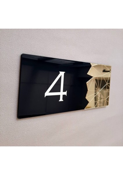 Black Pearl Serisi Kapı Numarası modelleri