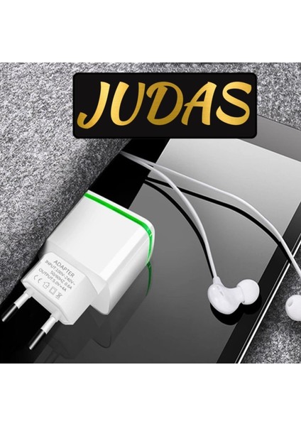 A7 Şarj Adaptörü 4 Port + J2 Micro USB 5A/100W Şarj Kablosu -2mt