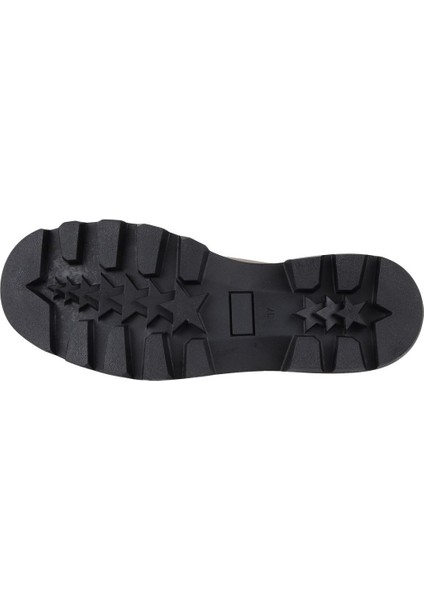 Gri Deri Kadın Klasik Ayakkabı 01WZ6502 indirimleri