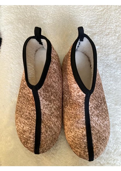 Kışlık Nefes Alabilen Içi Kürklü Ev Botu/patiği