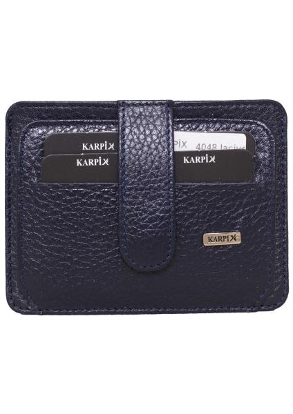 Deri Kredi Kartlık Çıtçıtlı / Karpıx