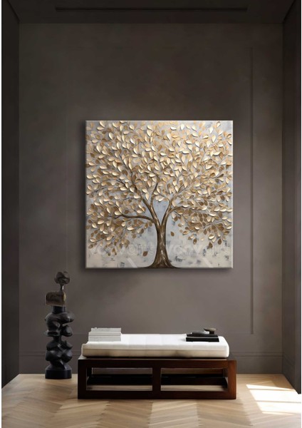 Abstract Art Tree Dekoratif Kanvas Tablo - VOOV2506