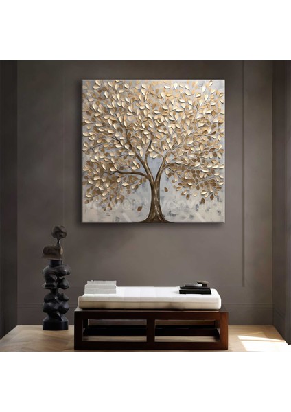 Abstract Art Tree Dekoratif Kanvas Tablo - VOOV2506