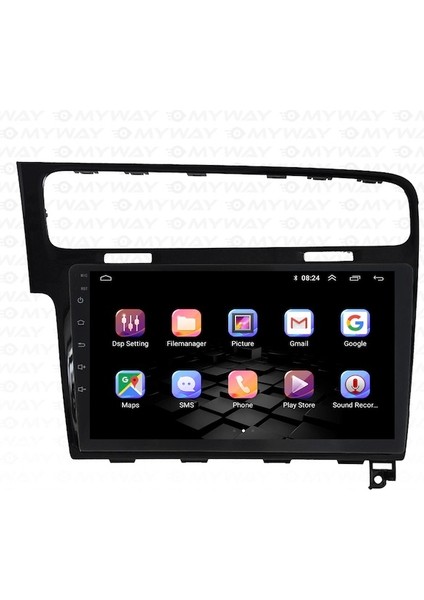 CELALİ TUNİNG Volkswagen Golf 7 Android 12 Carplay Navigasyon Multimedya - 4GB Ram 64GB HDD