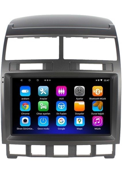 CELALİ TUNİNG Volkswagen Touareg (2003-2009) Android 12 Carplay Navigasyon Multimedya - 2GB Ram 32GB HDD