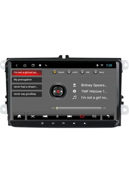 CELALİ TUNİNG Volkswagen Caddy (2004-2020) Android 12 Carplay Navigasyon Multimedya - 2GB Ram 16GB HDD