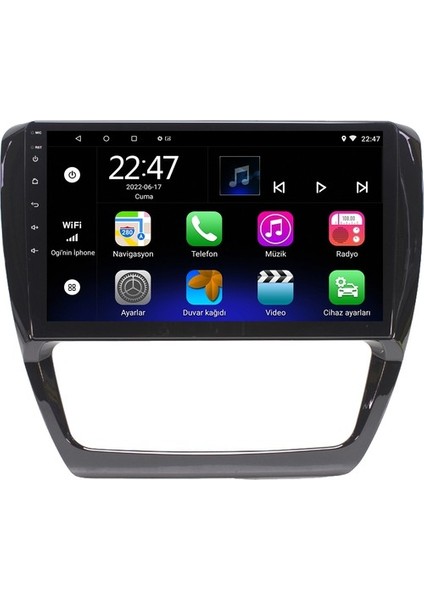 CELALİ TUNİNG Volkswagen Jetta Android 12 Carplay Navigasyon Multimedya - 2GB Ram 32GB HDD