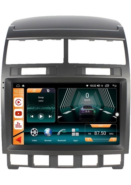 CELALİ TUNİNG Volkswagen Touareg (2003-2009) Android 12 Carplay Navigasyon Multimedya - 2GB Ram 32GB HDD
