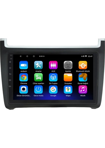 CELALİ TUNİNG Volkswagen Polo 7 (2011-2013) Android 12 Carplay Navigasyon Multimedya - 2GB Ram 32GB HDD modelleri