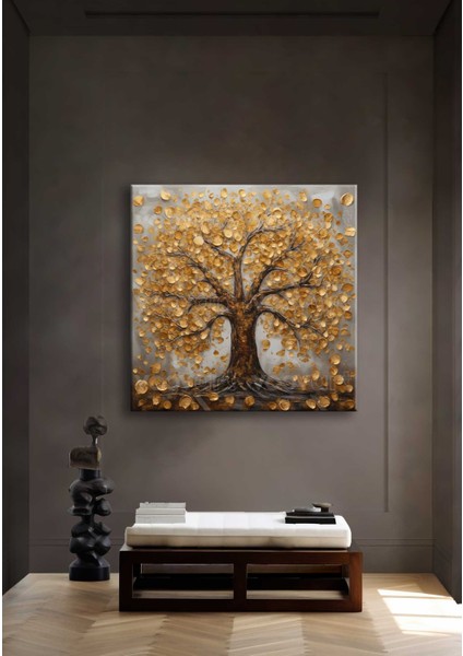 Abstract Art Tree Dekoratif Kanvas Tablo - VOOV2507