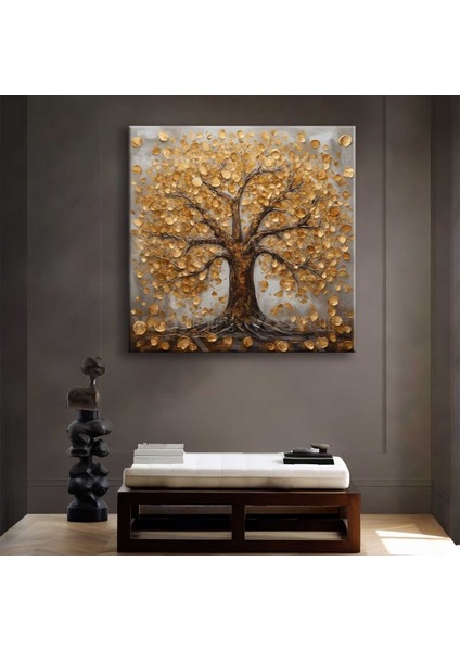 Abstract Art Tree Dekoratif Kanvas Tablo - VOOV2507