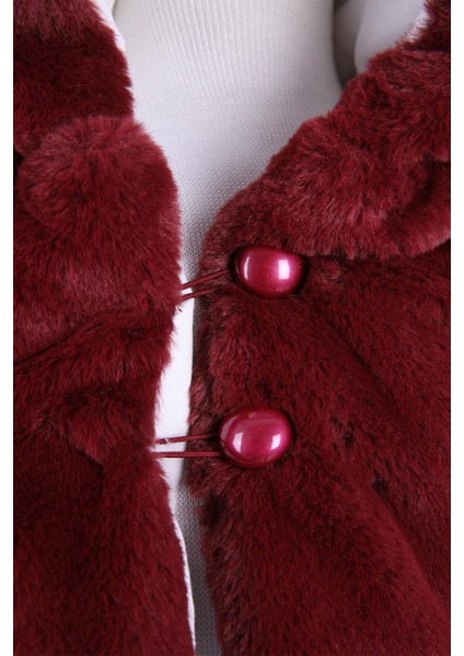 Babyhola Kız Bebek Çocuk Pamuk Astarlı Külah Kapüşonlu Peluş Kaban Kışlık 13622 modelleri