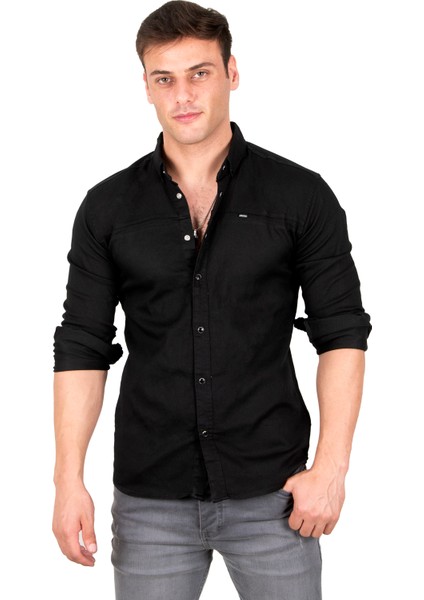 Çıt Çıt Düğmeli Kot Gömlek 2300412 fiyatları