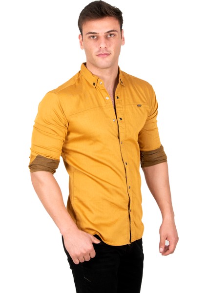 Çıt Çıt Düğmeli Kot Gömlek 2300412 fırsatları