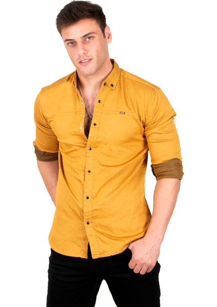 Çıt Çıt Düğmeli Kot Gömlek 2300412 indirimleri