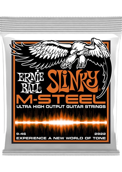 ERNIEBALL P02922 - Hybrid Slinky M-Steel 9-46 Elektro Gitar Teli