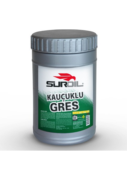 Kauçuklu Yeşil Gres Yağ Rulman Yağı Dişli Yağı 900 gr