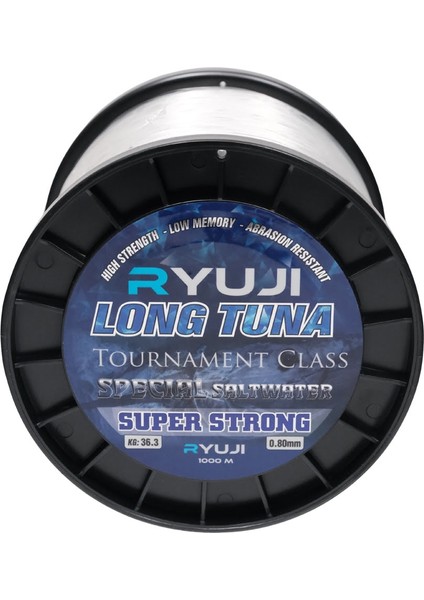 Long Tuna 1000M Clear Misina