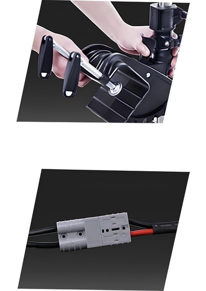 M200 100 Lbs 24 V Fırçasız Elektrikli Motor