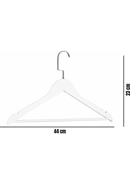 Ahşap Elbise Kıyafet Askısı 1.kalite Boyalı Italyan Ahşap Askı 10 Adet fırsatları