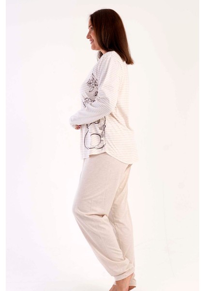 Kadın Büyük Beden Pijama Takım modelleri