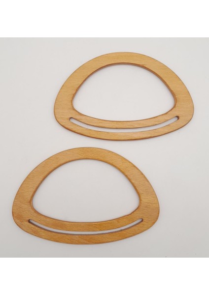 Oval Köprülü Model 13X20 cm Ahşap Renk Ahşap Çanta Sapı fiyatları