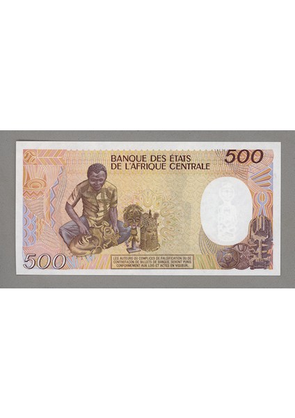 Congo 500 Francs 1990 Unc