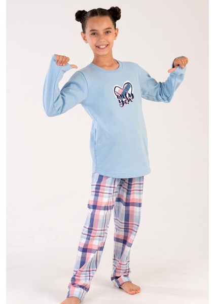 Pamuklu Kız Çocuk Pijama Takım